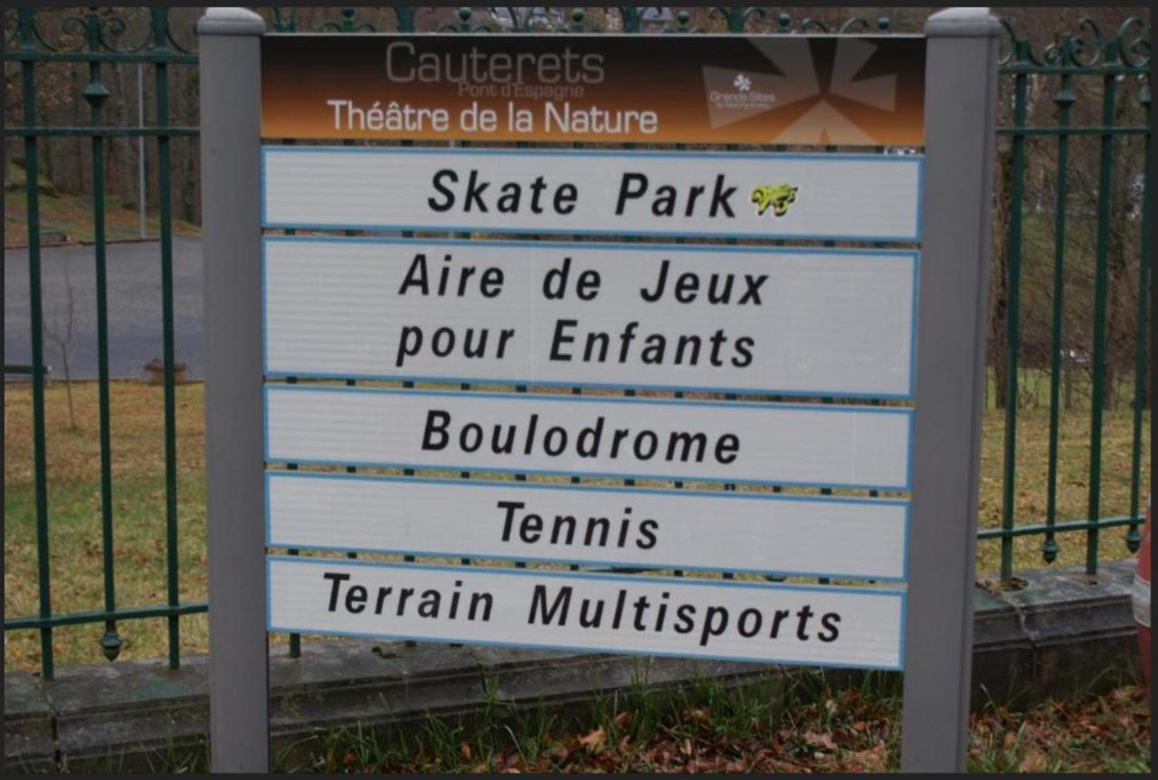 Appartement 4/6 Pers 38M2, Vue Montagne, Piscine Chauffee, 500M Centre Ville Cauterets Luaran gambar